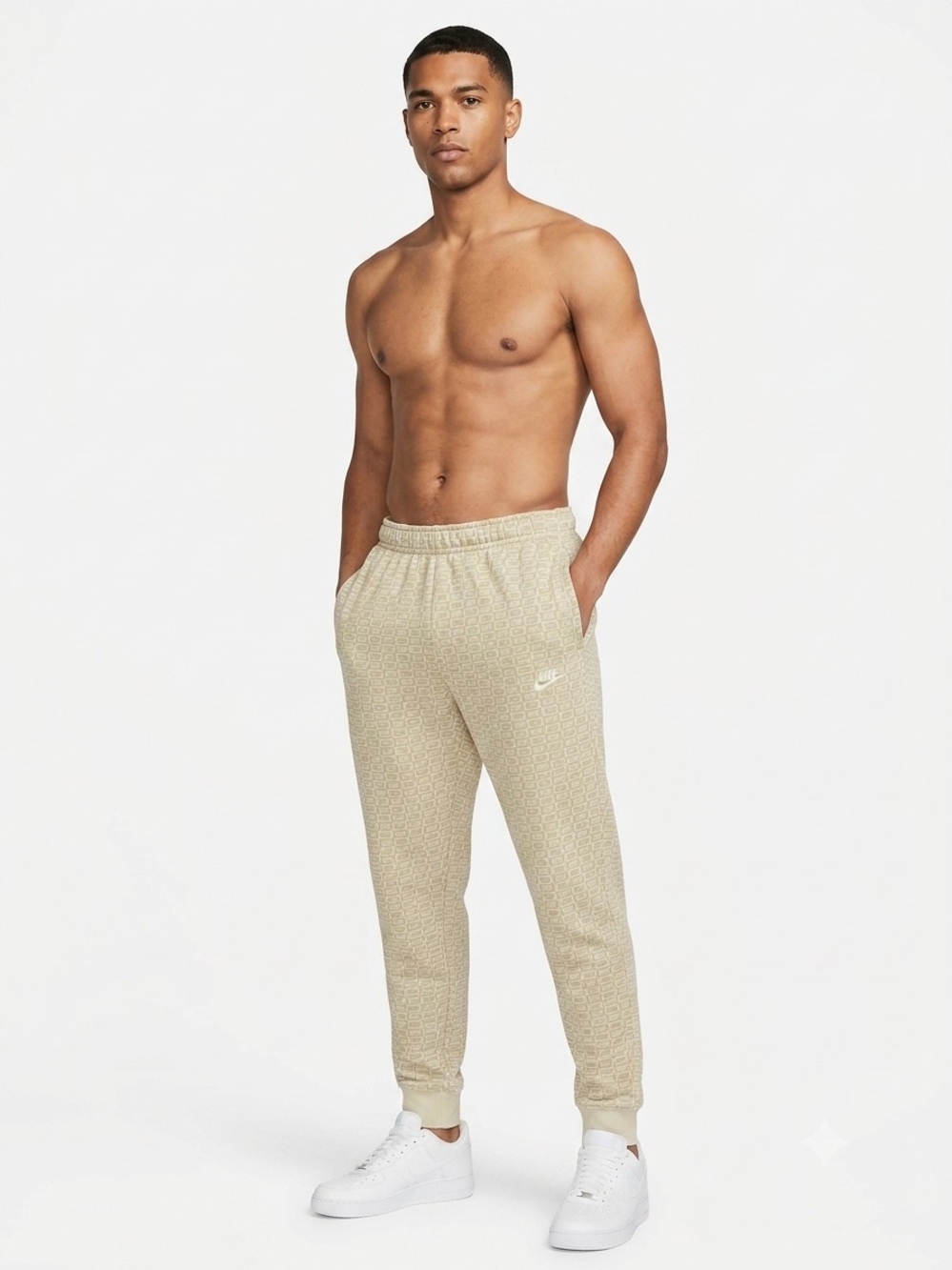 Men’s Tan Nike Joggers
